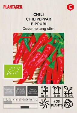 Chilin- ja paprikan siemenet - Osta Plantagenilta | Plantagen
