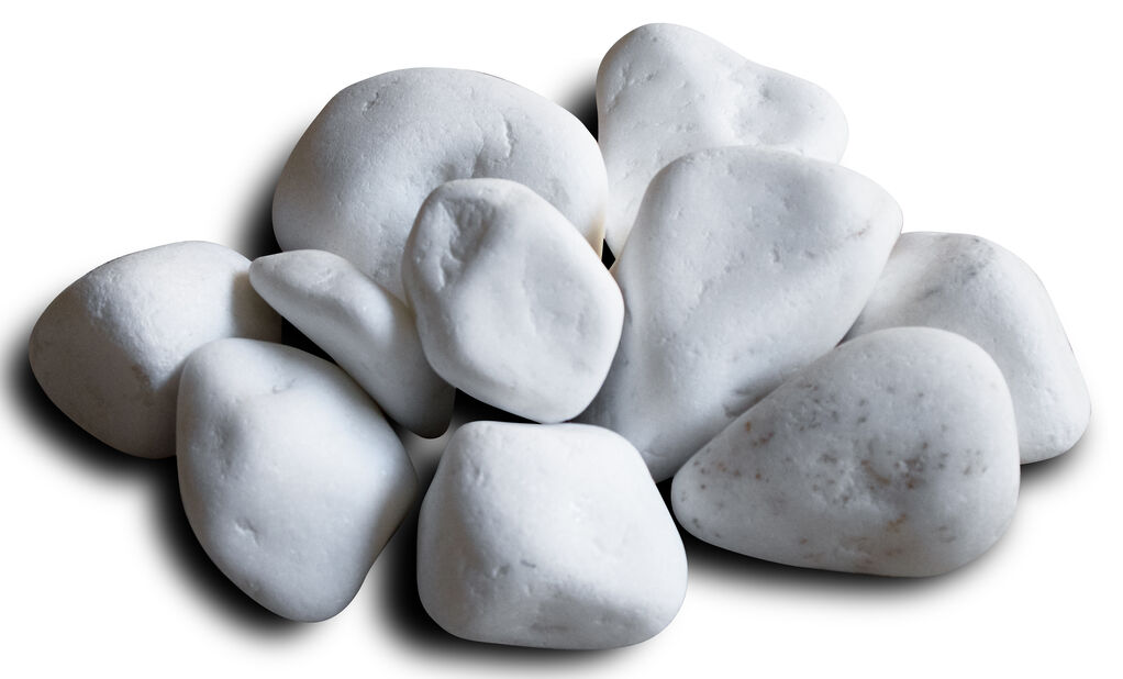 Koristekivi marmori 10 kg Valkoinen | Plantagen